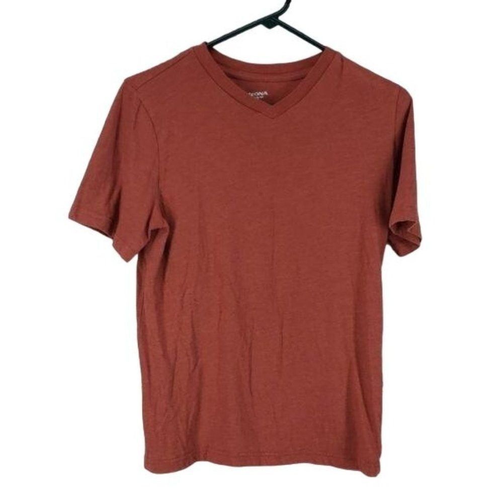 Arizona jean Burnt Orange vneck XL T‎ Shirt
